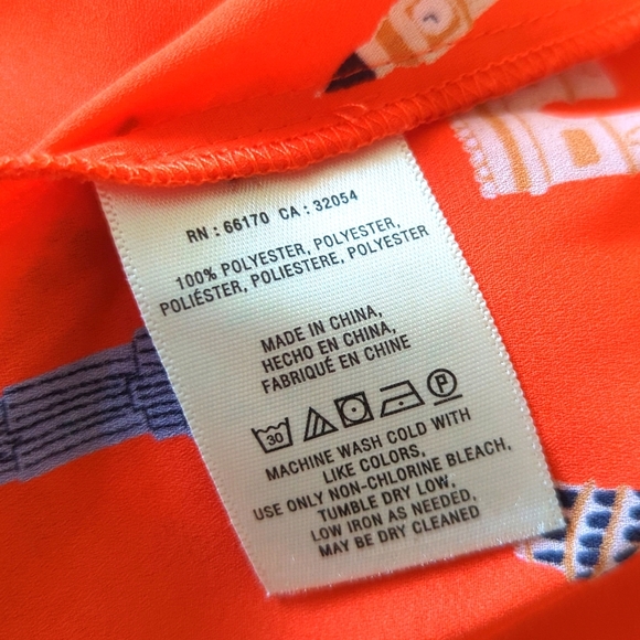 Maeve Anthropologie 'Aurelie Landmarks’ Sleeveless Ruffle Blouse - Picture 7 of 7